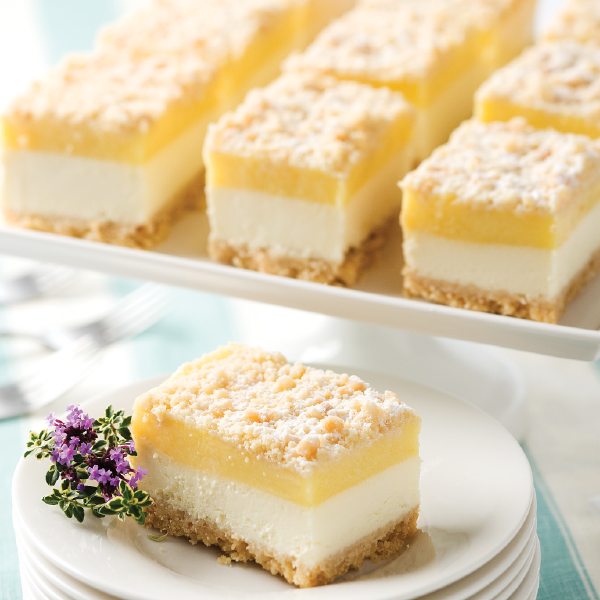 Lemon Cheesecake Squares