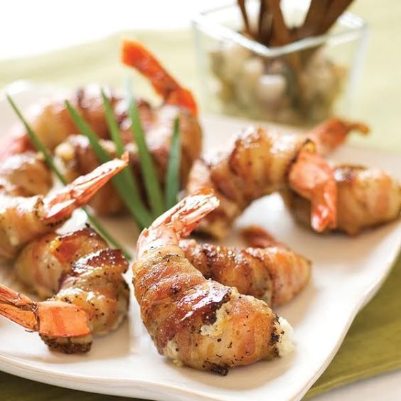Shop now Bacon wrapped shrimp Photo